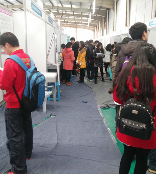 僑洋實業遠赴武漢大學招賢納士