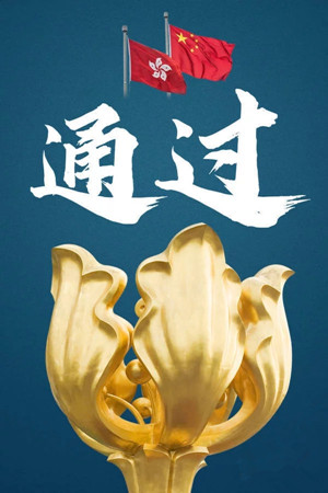 香港安全法經決議全票通過